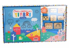 Crea e Colora con i Timbri - Il Tempo — Libro - 1