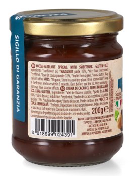 Crema al Cacao e Nocciole Italiane Bio - 3
