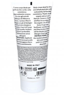Crema Corpo Pelli Secche con Albicocca e Olio Evo - 2