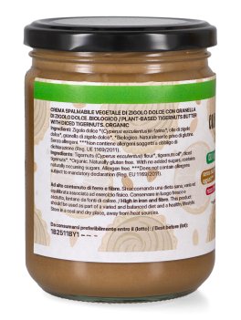 Crema Crunchy Chufa Spalmabile Vegetale Dolce Bio - 3