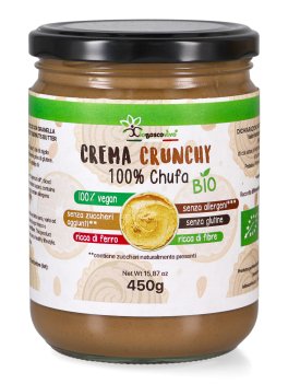 Crema Crunchy Chufa Spalmabile Vegetale Dolce Bio - 1