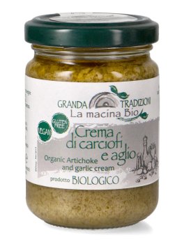 Crema di Carciofi e Aglio Bio - 1