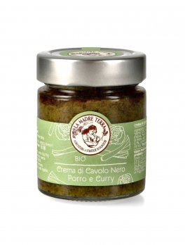 Crema di Cavolo Nero Porro e Curry Bio - 1