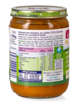 Crema di Riso con Lenticchie e Verdure Bio - 2