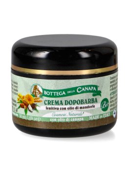Crema Dopobarba all'Olio di Canapa e Mandorla - 1
