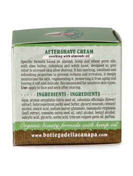 Crema Dopobarba all'Olio di Canapa e Mandorla - 5