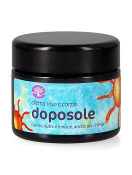 Crema Doposole per Viso e Corpo con Fiori di Bach - 1