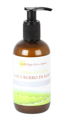 Crema Fluida Aloe e Burro di Karitè - 1