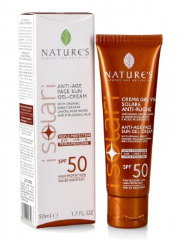 Crema Gel Viso Solare Anti-age spf-50 - iSolari - 3