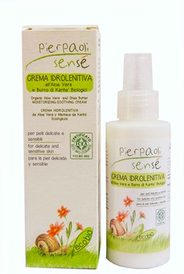 Crema Idrolenitiva all'Aloe Vera e Burro di Karitè