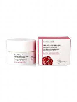 Crema Leggera 24H alla Rosa Mosqueta - Bioprotettiva - 3
