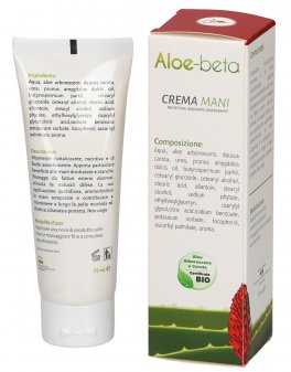 Crema Mani Aloe Beta con Aloe Arborescens, Carota, Burro di Karitè, Olio di Mandorle e Vitamina E - 2
