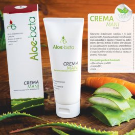 Crema Mani Aloe Beta con Aloe Arborescens, Carota, Burro di Karitè, Olio di Mandorle e Vitamina E - 4