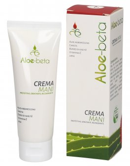 Crema Mani Aloe Beta con Aloe Arborescens, Carota, Burro di Karitè, Olio di Mandorle e Vitamina E - 1