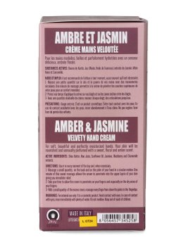 Crema Mani Vellutante Biologica Ambra e Gelsomino - 3