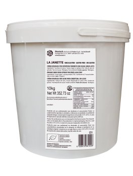 Crema per Copertura Fondente senza Nocciole - Janette Bio - 1