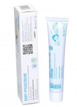 Crema Protettiva con Violetta e Gel di Argilla Verde per Bambini - 2