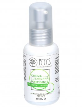 Crema Viso Purificante con Bardana