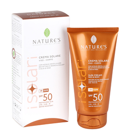 Crema Solare Viso Corpo - Acqua Unicellulare Bio-Attiva di Arancia Dolce - 1