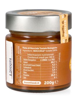 Crema Spalmabile 100% Nocciole Bio Italiane - 3