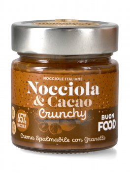 Crema Spalmabile con Granella - Nocciola e Cacao Crunchy - 1