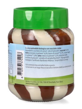 Crema Spalmabile con Latte e Nocciole Bio "Nuscobio" - 3