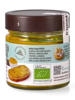Crema Spalmabile Dolce con Curcuma - Golden Yooga Spread - 2