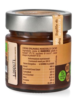 Crema Spalmabile Mandorle e Cacao Bio - 3