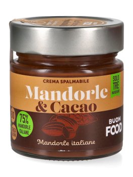 Crema Spalmabile Mandorle e Cacao Bio - 1