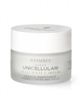 Crema Viso Acquagel Effetto Mat SPF 20 - 1