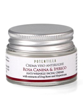 Crema Viso Antirughe Rosa Canina e Iperico - 15 ml - 2