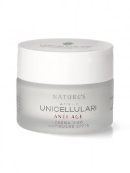 Crema Viso Antirughe SPF15 - Acque Unicellulari Anti-Age - 1