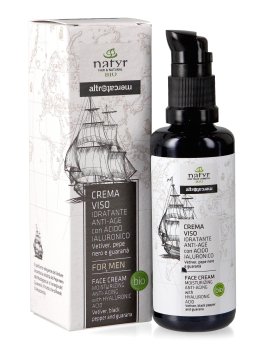 Crema Viso Uomo Idratante e Anti-Age Bio - 2