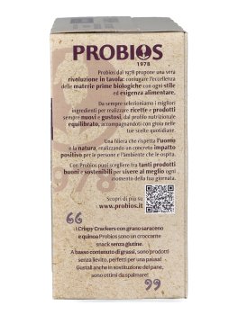 Crispy Crackers con Grano Saraceno e Quinoa Bio - 2