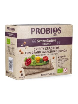 Crispy Crackers con Grano Saraceno e Quinoa Bio - 1