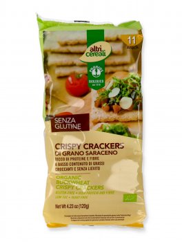 Crispy Crackers di Grano Saraceno - 1