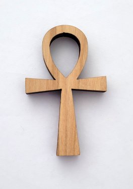 Croce Ansata Ankh - Legno di Ulivo - 2