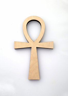 Croce Ansata Ankh - Legno di Ulivo - 5