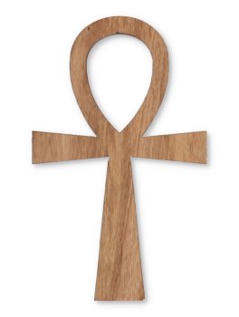 Croce Ansata Ankh - Legno di Ulivo - 6