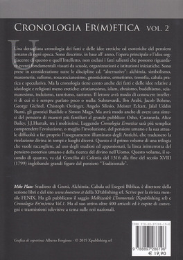 Cronologia Ermetica - Vol. 2  (dal 1315 al 1798) — Libro - 2