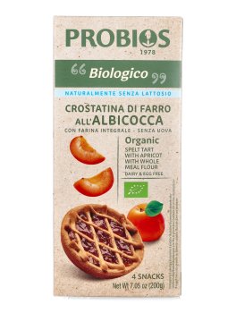 Crostatina di Farro all'Albicocca Bio - 2