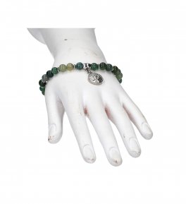Bracciale Charms Pietre Pure con Ciondolo - 2