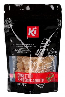 Cubetti di Zenzero Candito Biologico