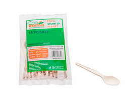 Cucchiaini Biodegradabili - Confezione da 15