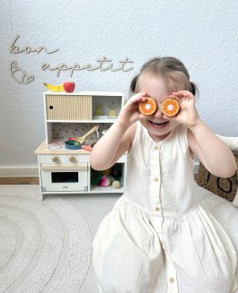 Cucina Compatta in Legno per Bambini - 13
