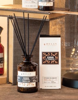 Diffusore per Ambiente con Bastoncini - Cuoio e Tabacco - 7