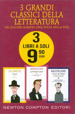 Cuore - I Promessi Sposi - I Fiori del Male e Tutte le Poesie — Libro - 1