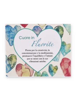 Cuore in Fluorite - 2