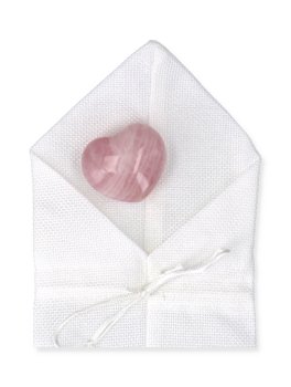 Cuore Quarzo Rosa - 3