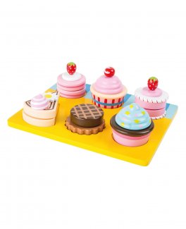 Cupcakes e Torte da Tagliare in Legno - 1